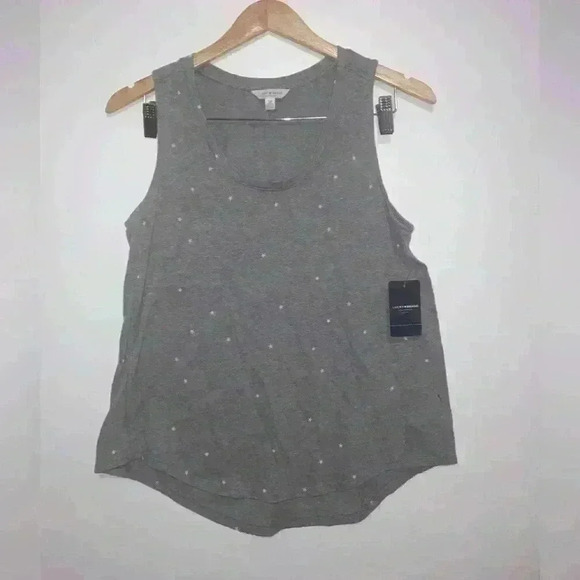 LUCKY BRAND Star print knit tank Patriotic - Picture 2 of 13